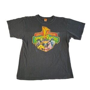 Vintage Mighty Morphin Power Rangers Super Legends T-Shirt Large PS2 Nintendo DS